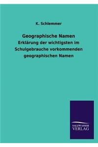 Geographische Namen