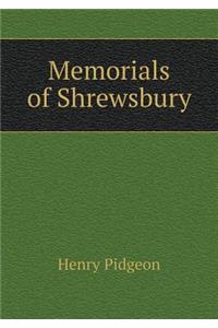 Memorials of Shrewsbury