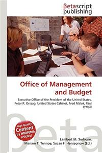 Office of Management and Budget