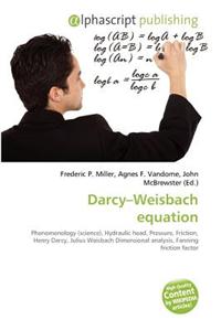 Darcy-Weisbach Equation