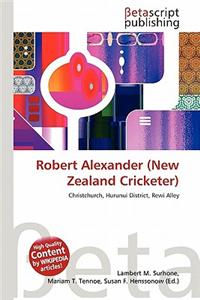 Robert Alexander (New Zealand Cricketer)