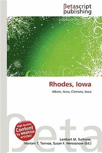 Rhodes, Iowa
