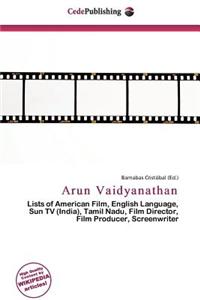 Arun Vaidyanathan