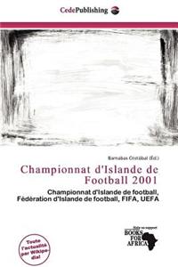 Championnat D'Islande de Football 2001