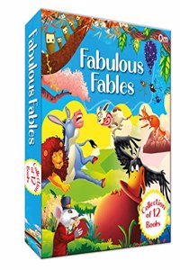 Fabulous Fables - Collection of 12 Story Books for Kids - Colorful Illustrated Stories from Around the World