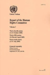 Report of the Human Rights Committee