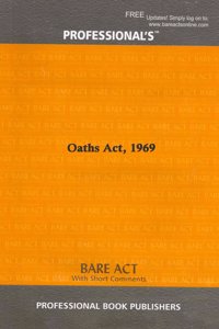 Oaths Act, 1969 [Paperback] Professional