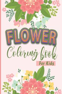 Flower Coloring Book For Kids