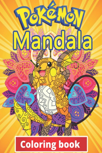 Pokemon Mandala Coloring Book