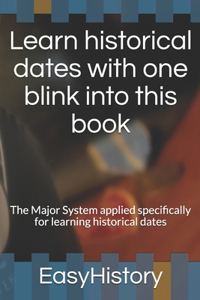 Learn historical dates with one blink into this book