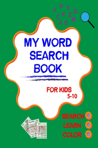 My word search book for kids 5-10