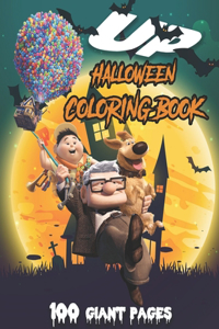 Up Halloween Coloring Book