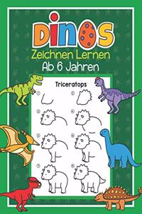 Dinos Zeichnen Lernen ab 6 Jahren