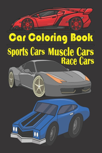 Car Coloring Book