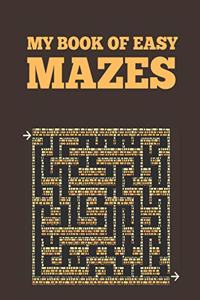 My Book Of Easy Mazes