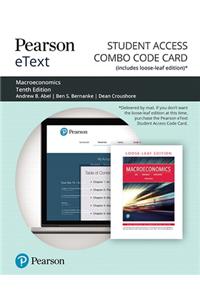 Pearson Etext for Macroeconomics -- Combo Card