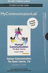 New Mycommunicationlab with Pearson Etext -- Standalone Access Card -- For Human Communication