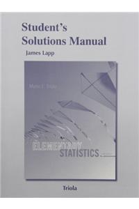 Student's Solutions Manual for Elementary Statistics