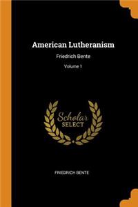 American Lutheranism