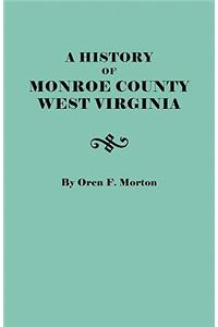 History of Monroe County, West Virginia