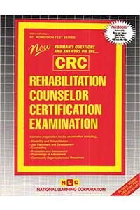 Rehabilitation Counselor Certification Examination (Crc)