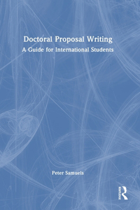 Doctoral Proposal Writing
