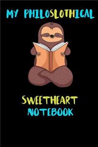 My Philoslothical Sweetheart Notebook