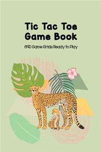 Tic-Tac-Toe Game Book 690 Game Grids Ready to Play