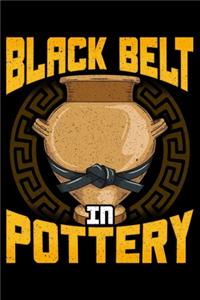 Black belt in pottery