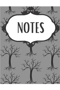 Spooky Tree Composition Notebook