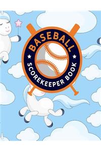 Baseball Scorekeeper Book