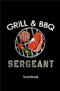 Grill & BBQ Sergeant Notebook