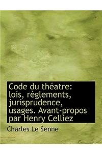 Code Du Th Atre