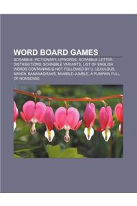 Word Board Games