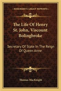 Life of Henry St. John, Viscount Bolingbroke