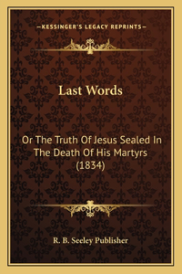 Last Words