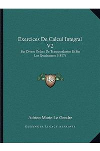 Exercices de Calcul Integral V2