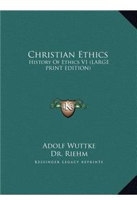 Christian Ethics