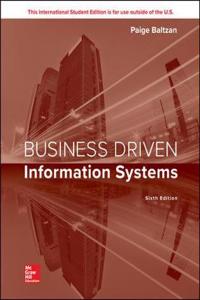 Business Driven Information Systems