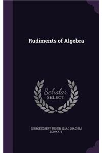 Rudiments of Algebra