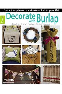 Decorate with Burlap