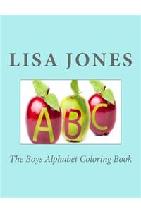The Boys Alphabet Coloring Book