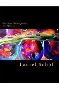 Dew Drop Flower Jewels Lined Journal