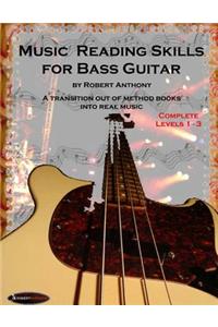 Music Reading Skills for Bass Guitar Complete Levels 1 - 3