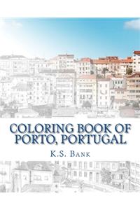 Coloring Book of Porto, Portugal