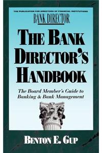 Bank Director's Handbook