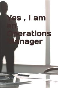 Yes, I am an Operations Manager Notebook