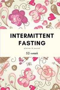 Beautiful Floral Intermittent Fasting Planner