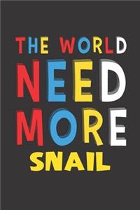 The World Need More Snail