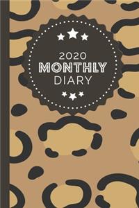 2020 Monthly Diary